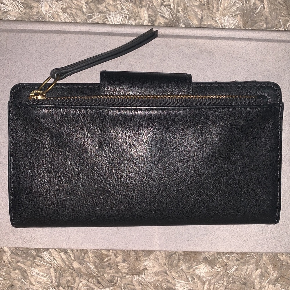 Fossil Large Wallet With Zipper And Zap Closure - image 2